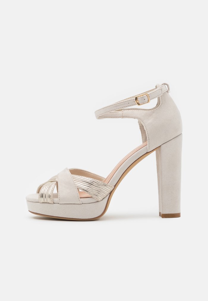 Sandales Anna Field High Blanche Femme | NKM-7561532